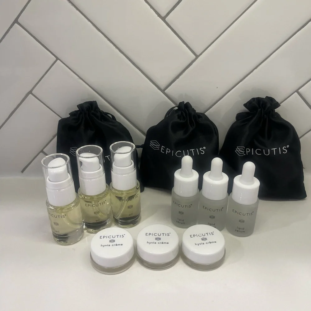 Epicutis Lipid Serum, Hyvia Cream and Oil Cleanser - Picture 3 of 4